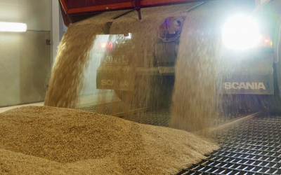 A new grain unloading station will strengthen Rauma’s grain traffic